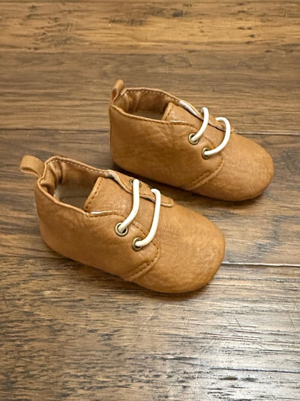 Sweet n Swag Baby Boys' Brown Moccasin Shoes